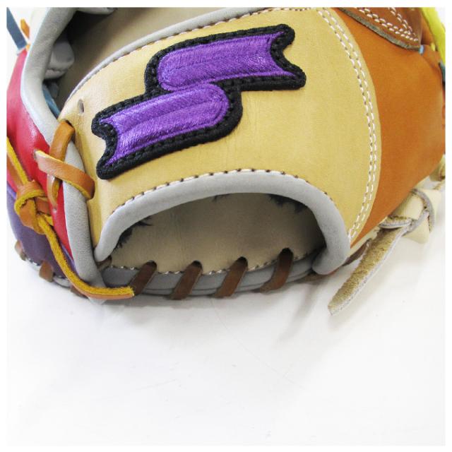 SSK（エスエスケイ）限定 軟式用グラブ カラフルシリーズ 内野手用 761