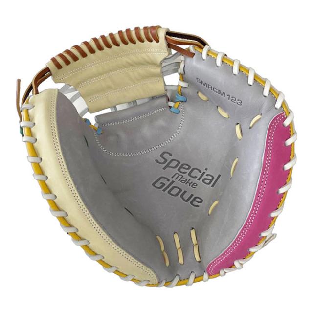 SSK（エスエスケイ）限定 軟式用キャッチャーミット カラフルシリーズ