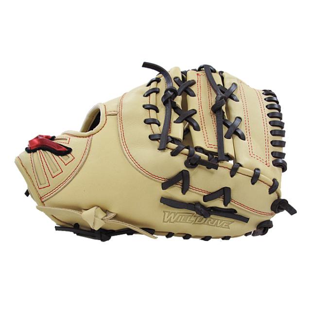 MIZUNO（ミズノ）限定 軟式用ファーストミット ウィルドライブ レッド IBE 一塁手用 TK型（1AJFR33600）野球 ベースボール グローブ 右投げ用 左投げ用 一般用_1