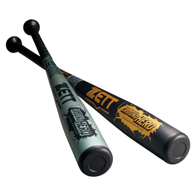 バットセット 76cm】ZETT（ゼット）限定 少年軟式用金属製バット グランドヒーロー
