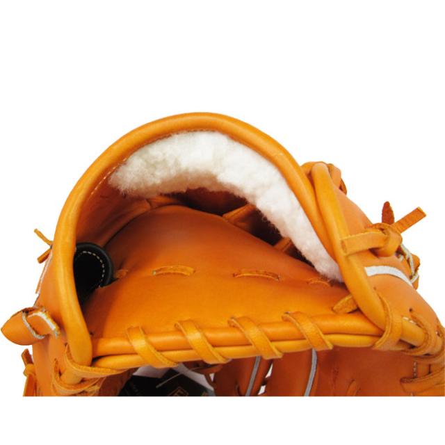 オレンジ/左投げのみ】ZETT（ゼット）限定 硬式用グラブ