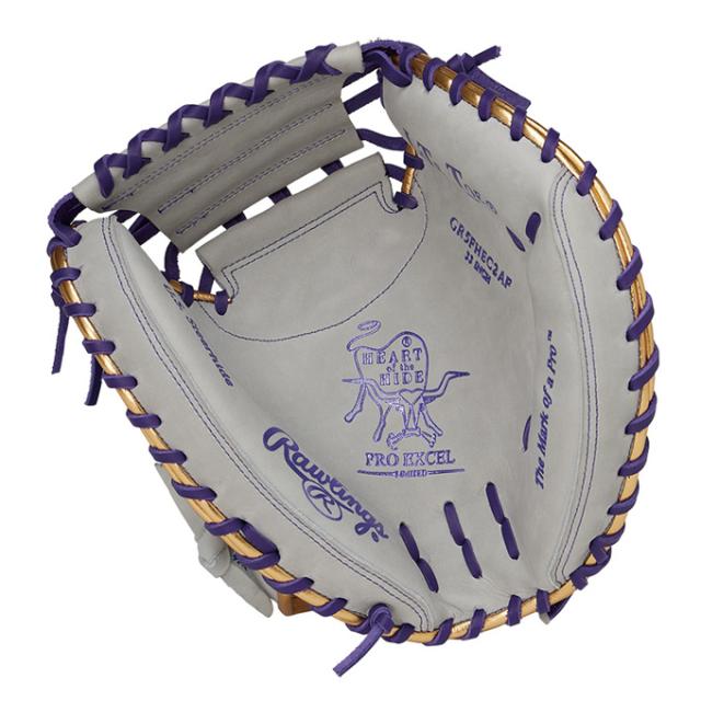 Rawlings（ローリングス）軟式用キャッチャーミット HOH PRO EXCEL Color Palette 捕手用（GR5FHEC2AF）野球 ベースボール キャーミ グラブ 右投げ用 一般用_4
