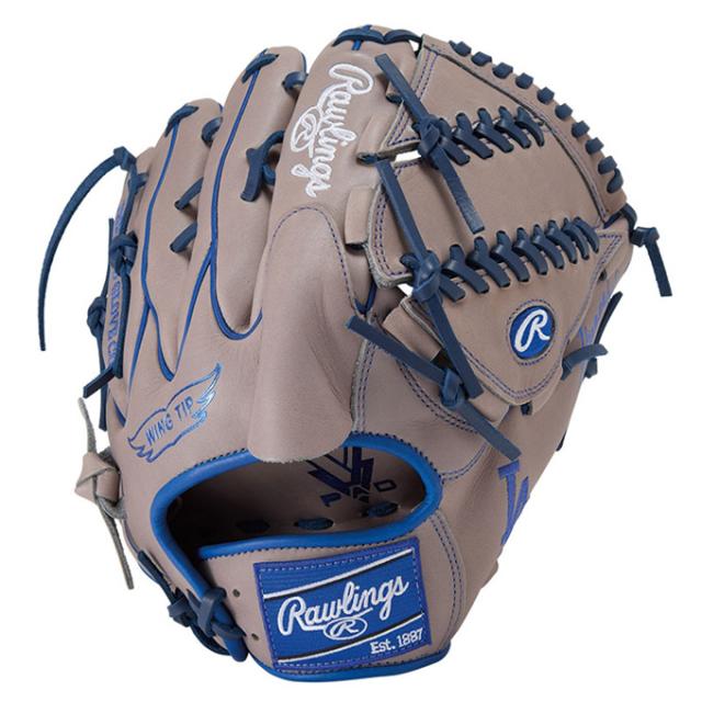 ローリングス 軟式グラブ 投手ドジャース GR5HTMA15W-LAD Rawlings（ローリングス）軟式用グラブ HYPER TECH MLB TEAM 投手用