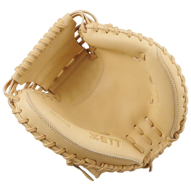 ZETT（ゼット）少年軟式用キャッチャーミット 捕手用 ネオステイタス（BJC702622N）野球 ベースボール 右投げ用 グローブ ジュニア_5