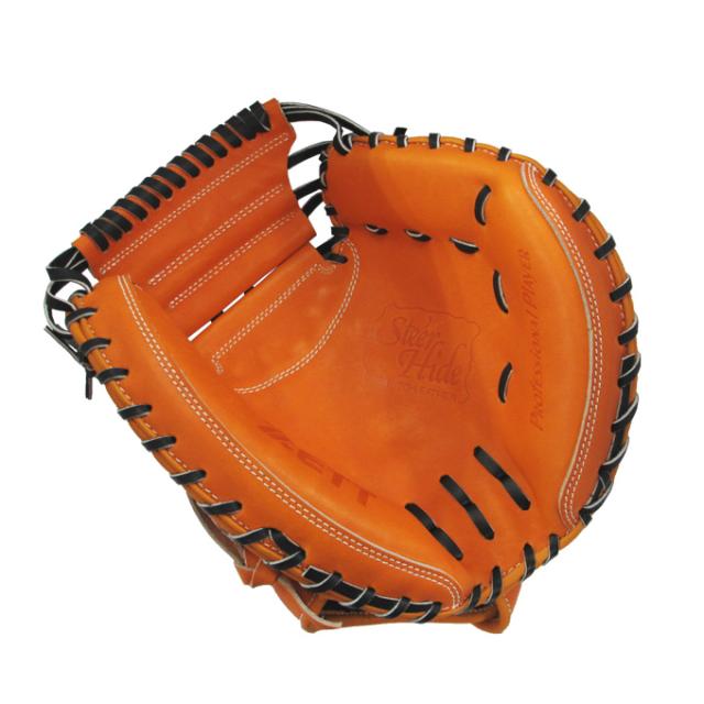 ZETT（ゼット）限定 硬式用キャッチャーミット 捕手用 森友哉選手モデル（BPCB19462）野球 日本製 キャッチャー用 高校野球対応 一般用_7