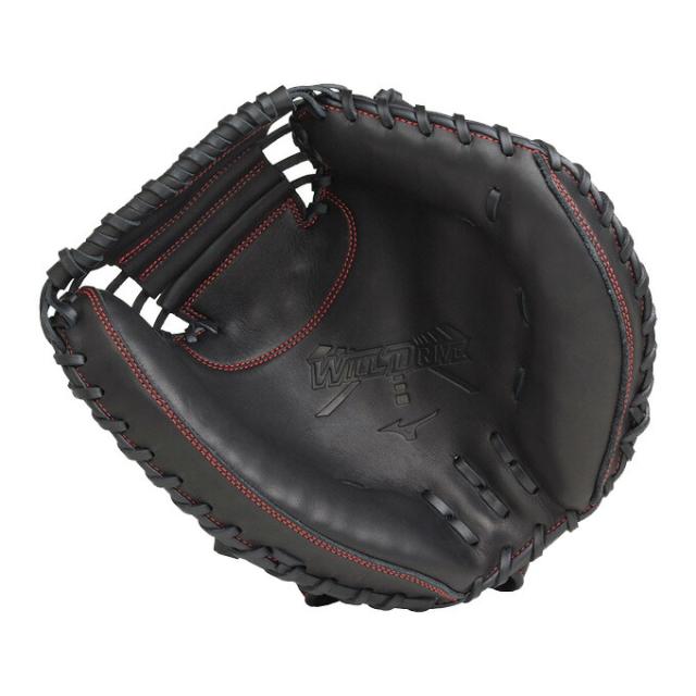 MIZUNO（ミズノ）軟式用捕手グローブ WILLDRIVE RED キャッチャー用 B-D型（1AJCR27800）ベースボール 野球 キャーミ グローブ キャッチャー 右投げ用 押し並べて用