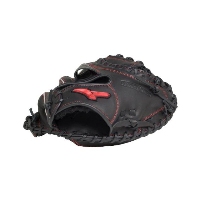 MIZUNO（ミズノ）軟式用捕手グローブ WILLDRIVE RED キャッチャー用 B-D型（1AJCR27800）ベースボール 野球 キャーミ グローブ キャッチャー 右投げ用 押し並べて用