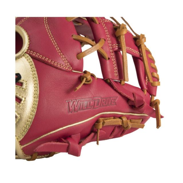レッド/右投げのみ】MIZUNO（ミズノ）限定カラー 軟式用グラブ