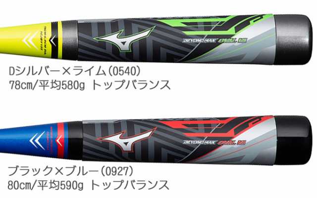 ミズノ ビヨンドマックスオーバルVA 少年軟式 78cm 580g平均 トップ