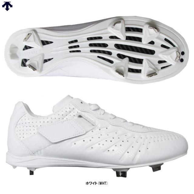DESCENTE（デサント）コウノエベルトスパイク２Gプラス（DB1VJA00WH）スポーツ 野球 金具スパイク 高校野球対応 ホワイト 一般用 メンズ