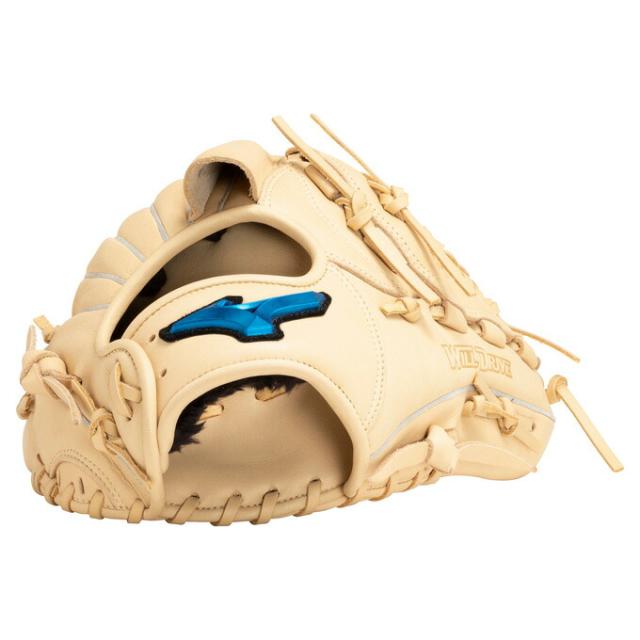 美品✨Mizuno ミズノ　ウィルドライブ ブルー　右投げソフトボール　グローブ ミズノ ソフトボール WILLDRIVE BLUE mizuno 【野球・ソフト