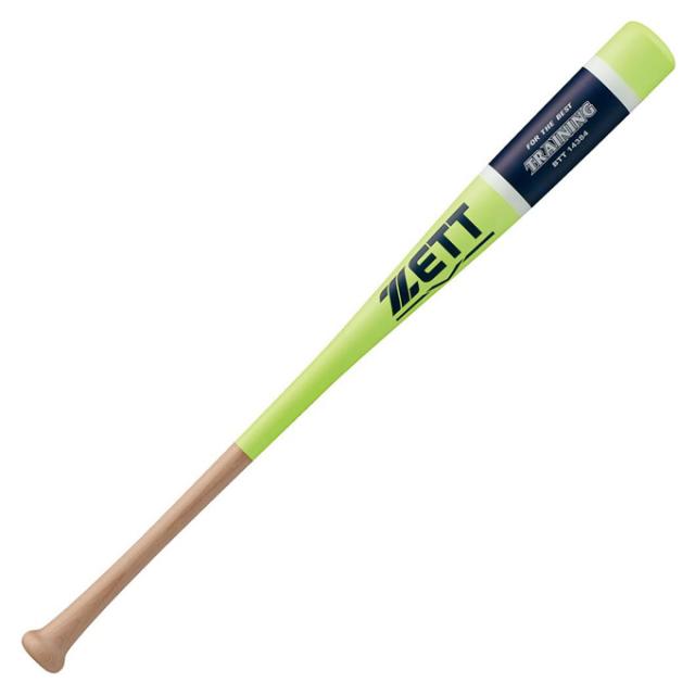 84cm】ZETT（ゼット）限定 木製トレーニングバット TRAINING 1000g平均