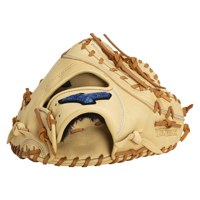 ミズノ　ファーストミット MIZUNO（ミズノ）限定 軟式用ファーストミット ウィルドライブ ブルー