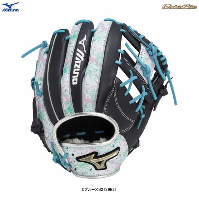 MIZUNO（ミズノ）限定 軟式グラブ グローバルエリート Hselection SIGNA プリントデザイン 内野手用（1AJGR3140329B2）野球 一般用