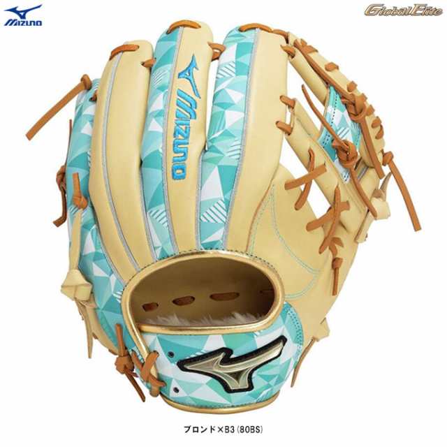 MIZUNO（ミズノ）限定 軟式グラブ グローバルエリート Hselection SIGNA プリントデザイン 内野手用（1AJGR3140380B3）野球 一般用