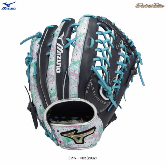 MIZUNO（ミズノ）限定 軟式グラブ グローバルエリート Hselection SIGNA プリントデザイン 外野手用（1AJGR3140729B2）野球 一般用