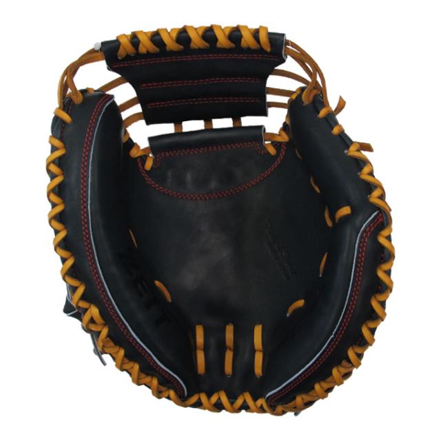 ZETT（ゼット）限定 硬式用キャッチャーミット プロステイタス 捕手用 小林選手タイプ（BPROCM922X）野球 グラブ 右投げ用 一般用_4