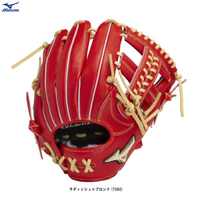 MIZUNO（ミズノ）限定 軟式用グラブ グローバルエリート プロフェッショナルセレクション 紅林弘太郎型 内野手用（1AJGR32213）野球 グローブ 右投用 一般用