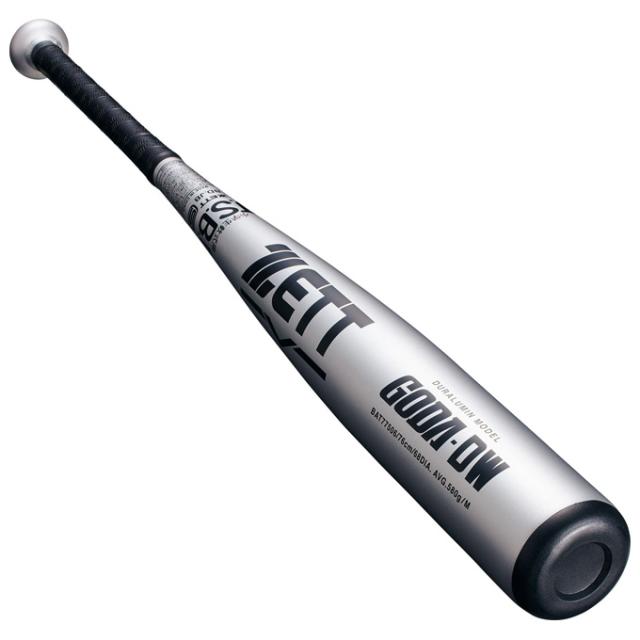 ZETT（ゼット）限定 少年軟式用金属製バット GODA-DW（BAT775）野球 ミドルバランス 軟式野球 金属バット ジュニア キッズ 小学生