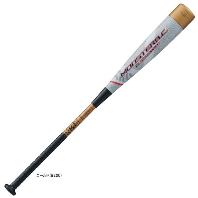 ZETT MONSTER BLACKCANNON 83cm 680g（軟式 野球バット ブラック