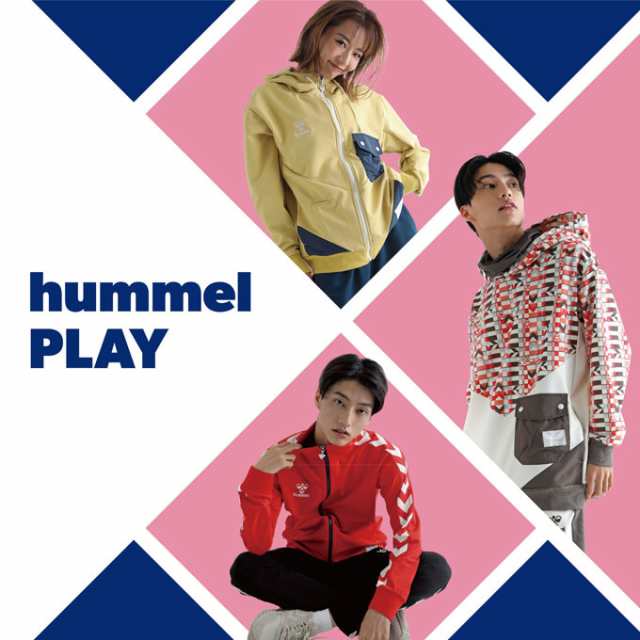 hummel（ヒュンメル）PLAYプルオーバースウェットフーディー パンツ