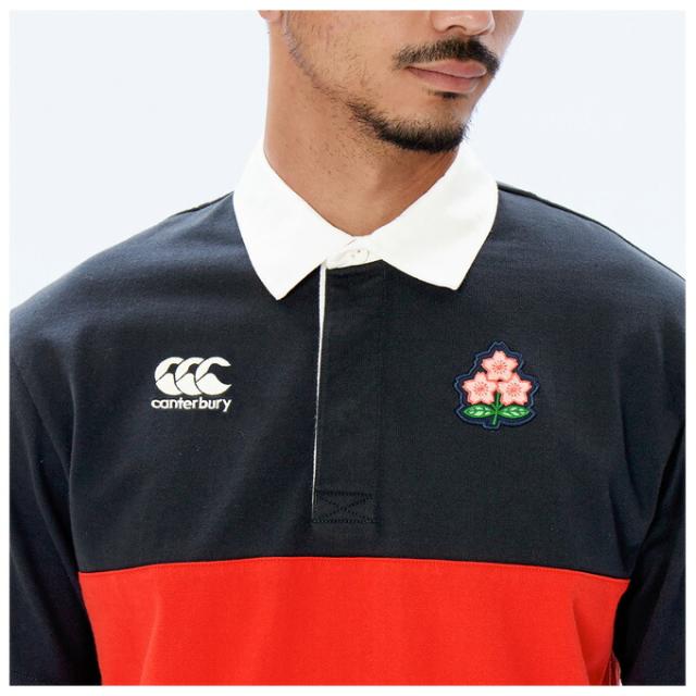 レッドのみ】Canterbury（カンタベリー）ジャパン ショートスリーブ