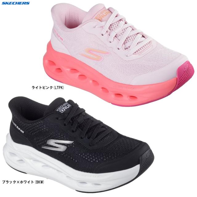 【ブラックのみ】SKECHERS（スケッチャーズ）マックスクッショニング グライド（129403）ランニングシューズ レディース