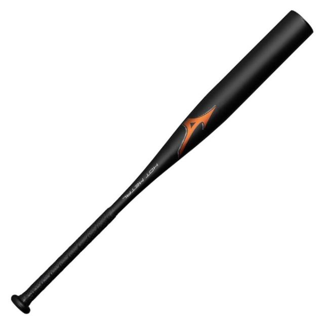 MIZUNO（ミズノ）限定 軟式用金属製バット ホットメタル トップ HOT METAL（1CJMR182）野球 ベースボール トップバランス 軟式野球 金属バット 一般用