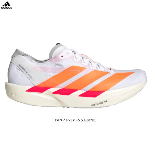 adidas（アディダス）アディゼロ タクミ セン 11（JQ0780）ランニングシューズ ジョギング マラソン スニーカー 軽量 メンズ