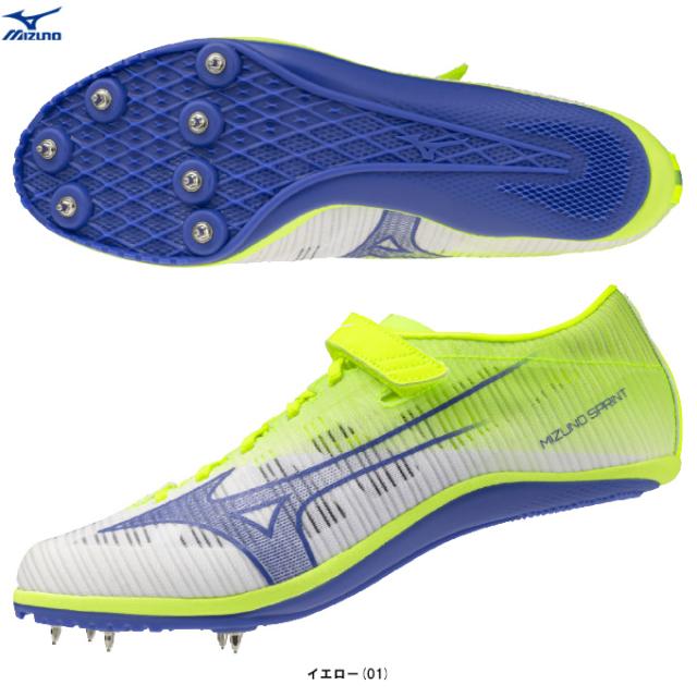 MIZUNO(ミズノ）ミズノスプリント（U1GA2660）陸上競技 オールウェザートラック専用 短距離 スパイク 2E相当 ユニセックス
