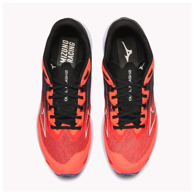 Duel ランニングシューズ ミズノ 【26cm】 Flash MIZUNO/デュエルフラッシュ/イエロー×ブラック MIZUNO（ミズノ） スパイク・シューズ