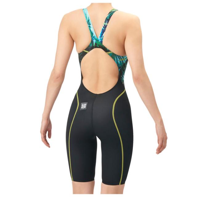 arena（アリーナ）競泳用水着 レーシングワンピーススパッツ オープンバック（AS6SRC40L）WA承認モデル 水泳 水着 レディース_1