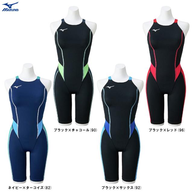 ◆メール便対応商品◆MIZUNO（ミズノ）GX・SONIC STREAM 競泳用ハーフスーツ(レースオープンバック)（N2MGC725）WA承認モデル 競泳水着 レディース