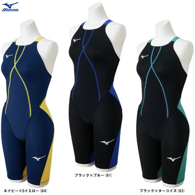 MIZUNO（ミズノ）GX・SONIC DUAL 競泳用ハーフスーツ（N2MGD215）WA承認モデル 水泳 競泳水着 スイミング スイムウェア レディース