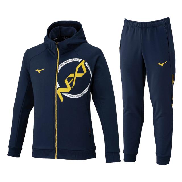 MIZUNO（ミズノ）限定 N-XT ソッカンスウェットジップフーディ パンツ