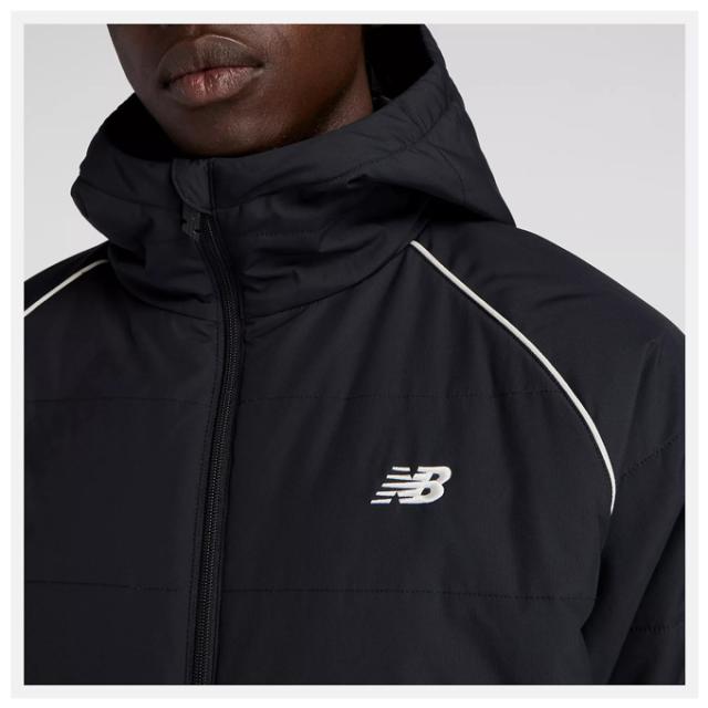 New Balance（ニューバランス）パデッドコート ショート（AMJ53172）スポーツ ジャケット ベンチコート アウター 長袖 防寒 メンズ_5