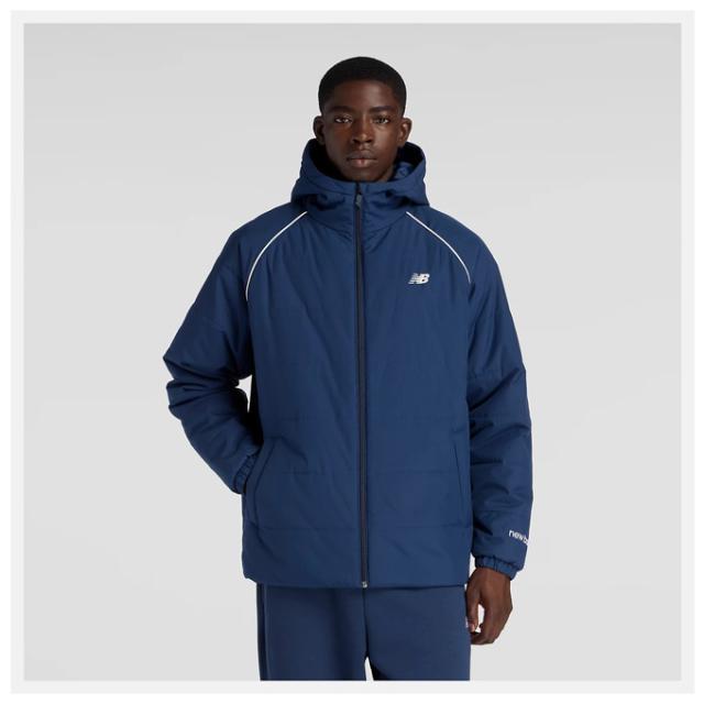 New Balance（ニューバランス）パデッドコート ショート（AMJ53172）スポーツ ジャケット ベンチコート アウター 長袖 防寒 メンズ_1