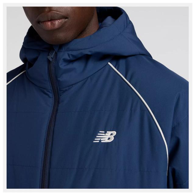 New Balance（ニューバランス）パデッドコート ショート（AMJ53172）スポーツ ジャケット ベンチコート アウター 長袖 防寒 メンズ_5