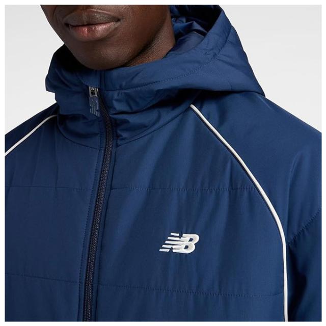 New Balance（ニューバランス）パデッドコート ロング（AMJ53173）スポーツ ジャケット ベンチコート アウター 長袖 防寒 メンズ_4