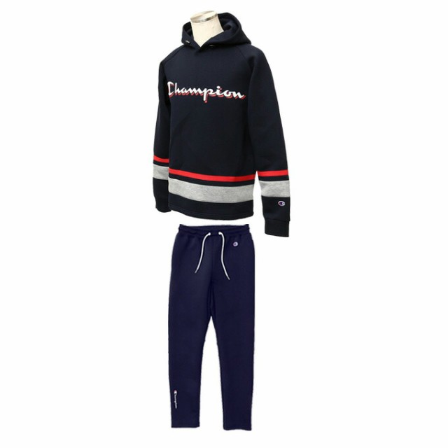 Oグレー/Lのみ】Champion（チャンピオン）WRAP-AIR PULLOVER パーカー