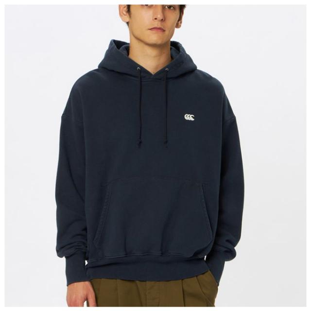 canterbury ネイビー 上下セット Sサイズ Canterbury（カンタベリー）ヘビースウェットパーカー パンツ 上下