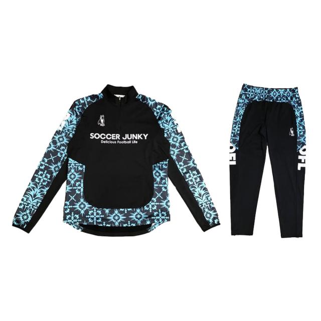 junky（ジャンキー）フルールドゥリ トレーニングハーフジップ パンツ