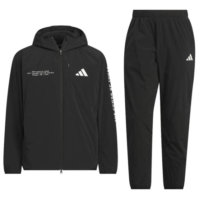 adidas（アディダス）ADPT ウーブン フルジップパーカー パンツ 上下セット（Z4786/CI358）トレーニング フードあり ウェア メンズ_11
