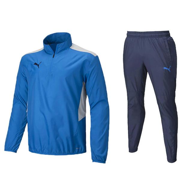 新品　PUMA プーマ　ピステ　セットアップ　上下　完売品　青　ブルー　未使用 新品 PUMA プーマ ピステ セットアップ 上下 完売品 青 ブルー 未使用
