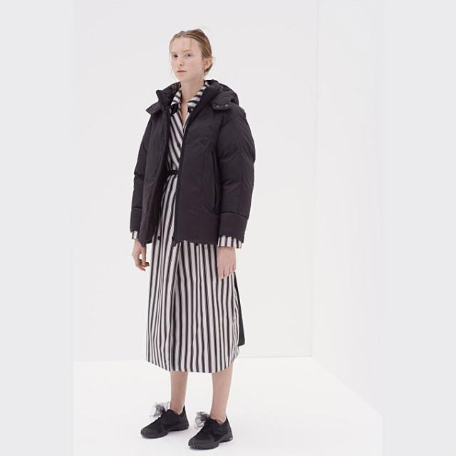 在庫処分品】DANSKIN（ダンスキン）GATHERED TRENCH COAT（DARK3934