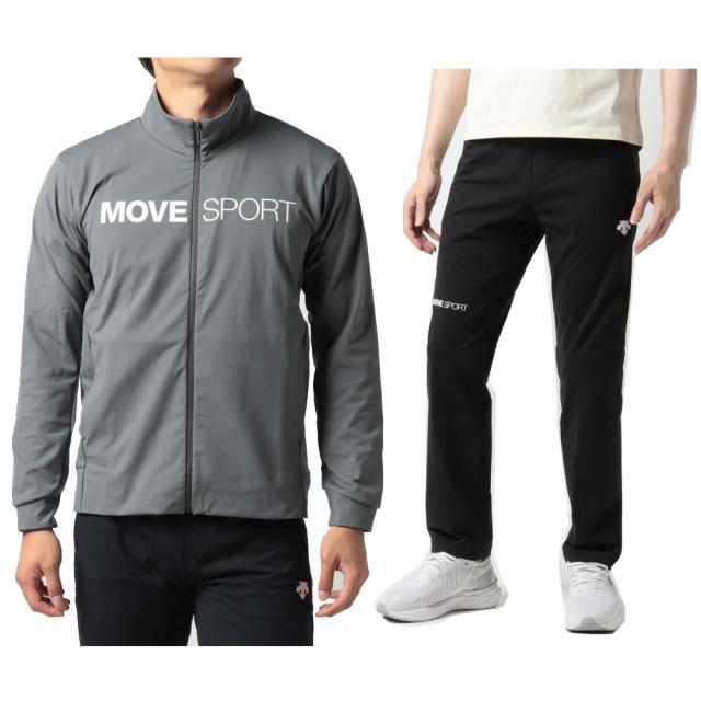 DESCENTE（デサント）S.F.TECH SHIELD スタンドジャケット パンツ 上下セット（DMMUJF11/DMMUJG11）スポーツ トレーニング ウェア メンズ