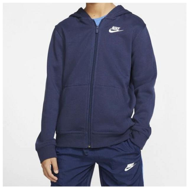 NIKE（ナイキ）YTH クラブ フルジップフーディ フリース パンツ