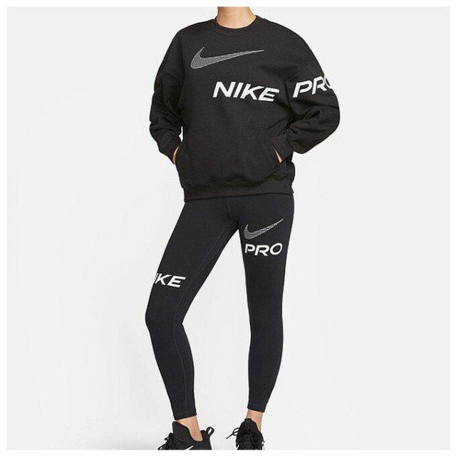 NIKE（ナイキ）ウィメンズ DF GT FT グラフィック L/S クルー（DX0075）スポーツ トレーニング スウェット トレーナー シャツ レディース