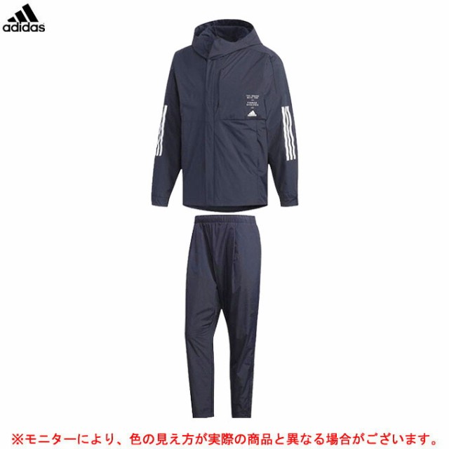 【Mサイズのみ】adidas（アディダス）M ID ウインドブレーカー ジャケット パンツ 上下セット（フード付き）（FYK51/FYK47）スポーツ セ