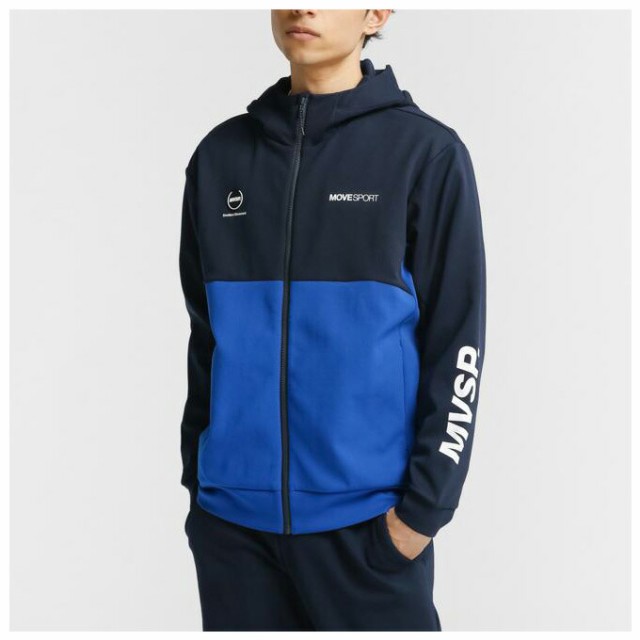 DESCENTE（デサント）Move Sport S.F.TECH スリーブロゴ フルジップ